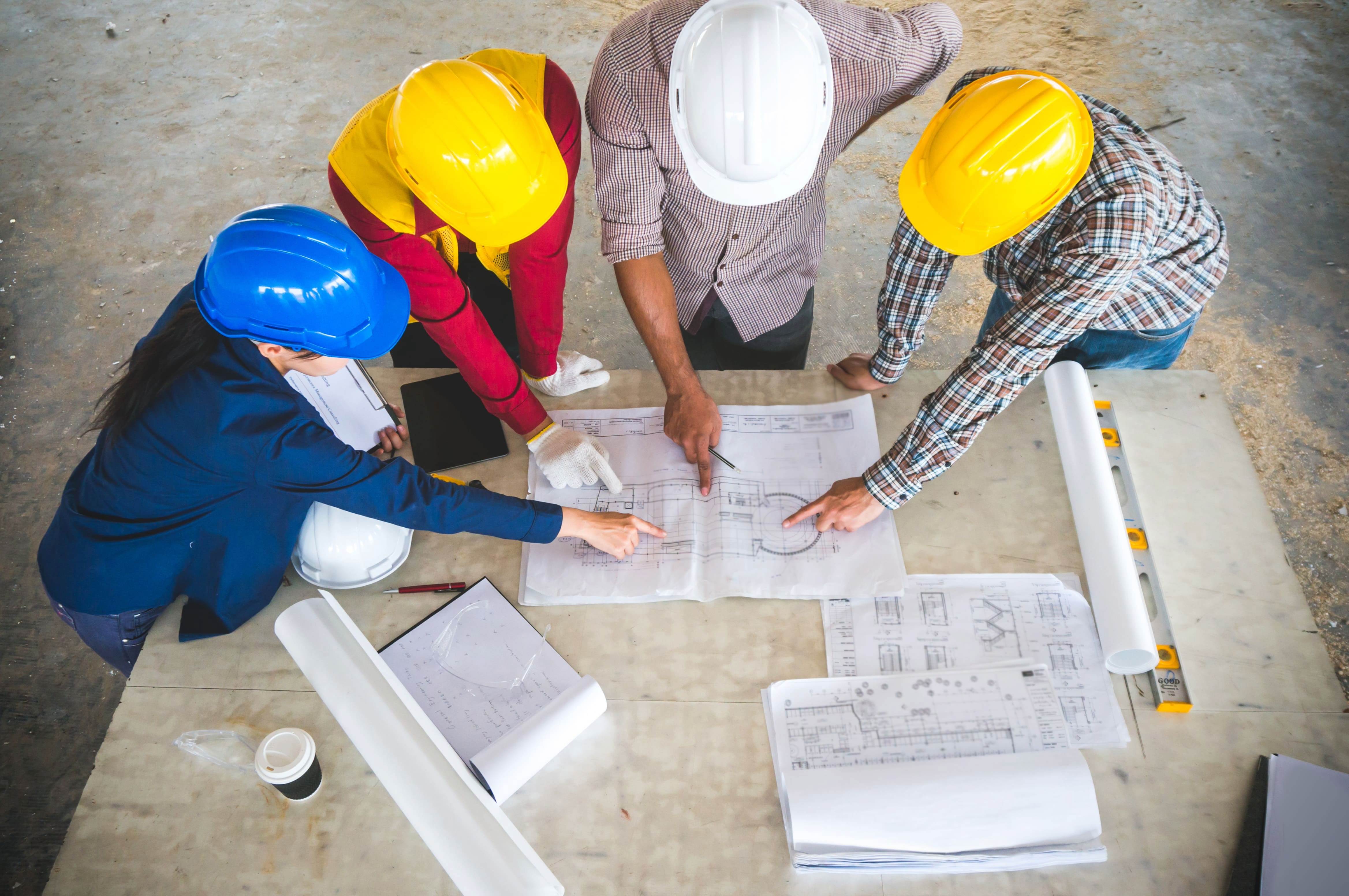 Welljob - bâtiment - intérim - travail d'équipe