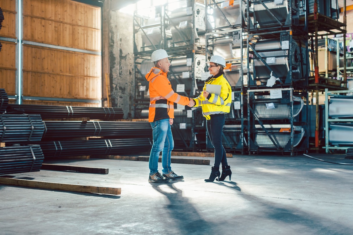 Welljob - industrie - travail d'équipe - cariste