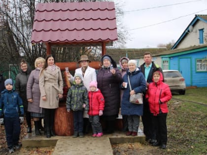 Новый колодец построен в селе Пермеево Большеболдинского округа в рамках проекта инициативного бюджетирования «Вам решать!»