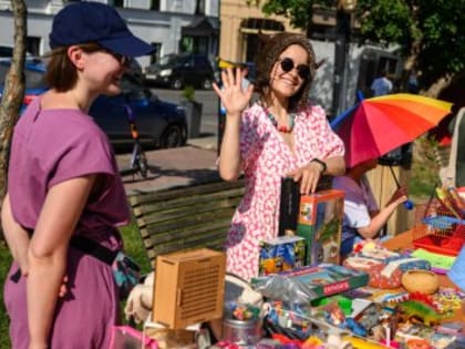Детская барахолка «SALUT!СПАСИБО» пройдет в сквере Свердлова