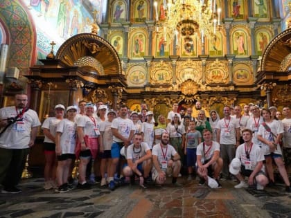 Межъепархиальный велопробег православной молодежи «Дорога к храму» в Павлово