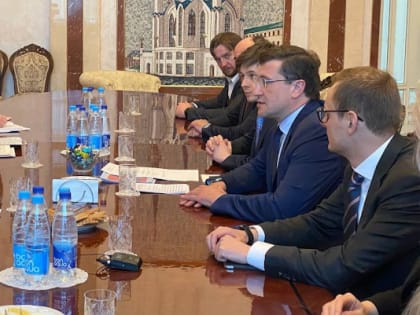 Глеб Никитин провел рабочую встречу с чрезвычайным и полномочным послом РФ в Республике Беларусь Борисом Грызловым