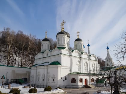 Митрополит Георгий совершил всенощное бдение в Благовещенском монастыре Нижнего Новгорода