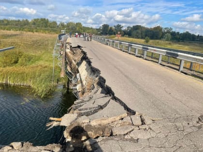 Прокуратура проводит проверку из-за обрушения моста в Нижегородской области
