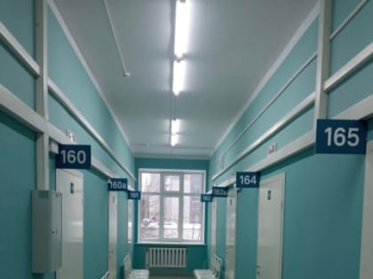 Лабораторию и 16 кабинетов ремонтируют в поликлинике №37 Автозаводского района