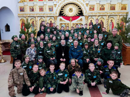 Прошли зимние сборы Духовно-нравственного военно-патриотического учения «Горлица»