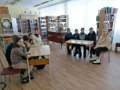 Познавательный час «Сила и красота родного языка»