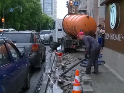 Пять улиц подтопило в Московском районе из-за потепления 26 февраля
