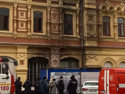 Обгорел фасад. Смотрим, как выглядит Нижегородская ярмарка после пожара