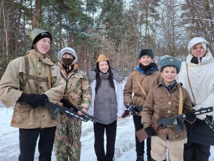 Активисты молодежного отдела благочиния приняли участие в городской военно-патриотической игре