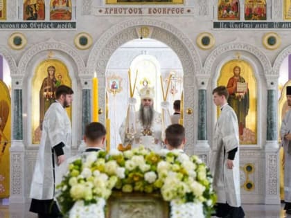 Митрополит Георгий освятил храм в честь святого пророка Илии в Дзержинске