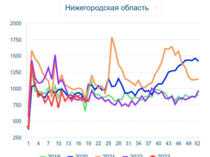 Показатель смертности снизился в Нижегородской области на 17,1%