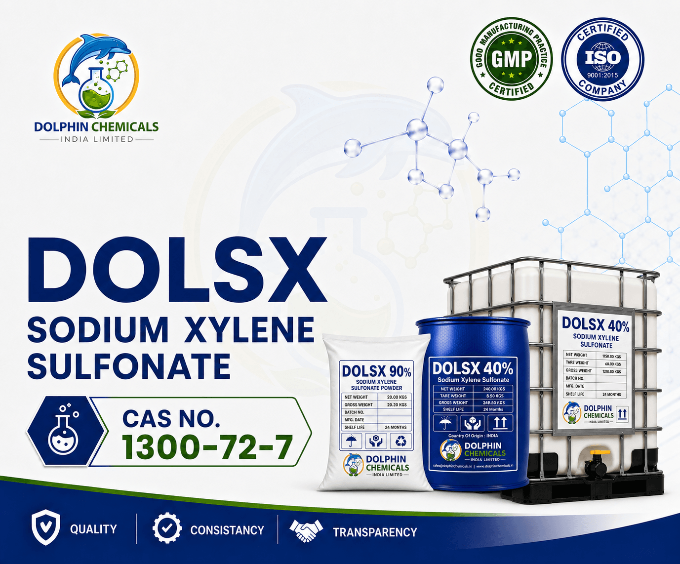 SODIUM XYLENE SULFONATE (DOLSX)
