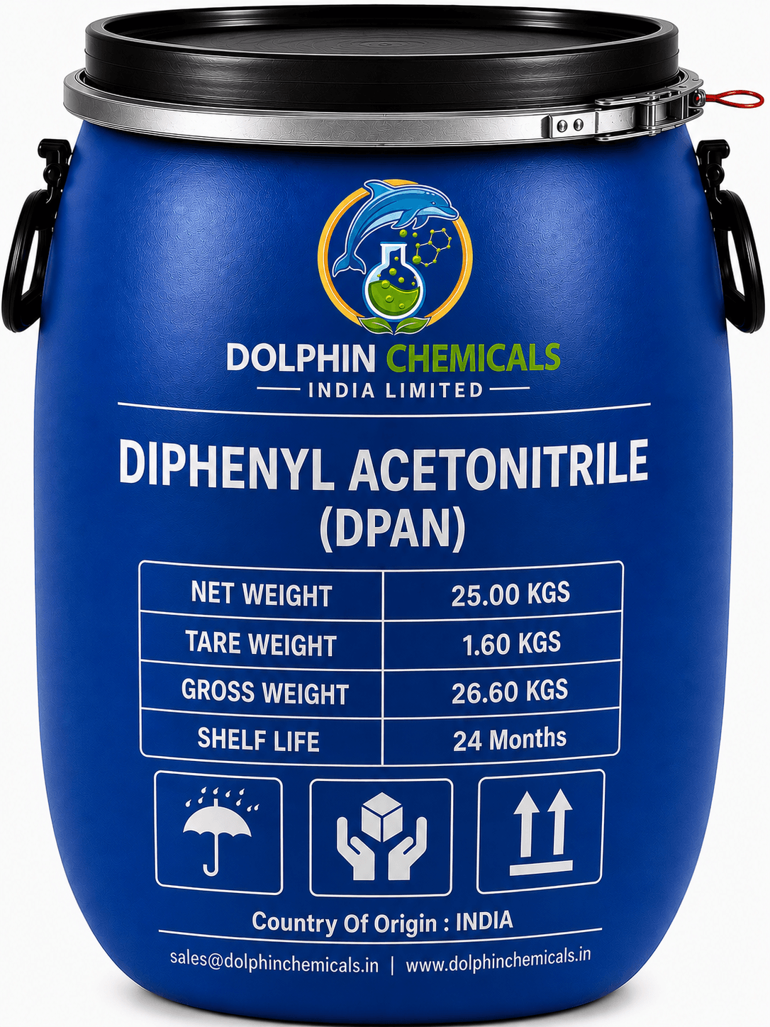 25KG HDPE/FIBER DRUM