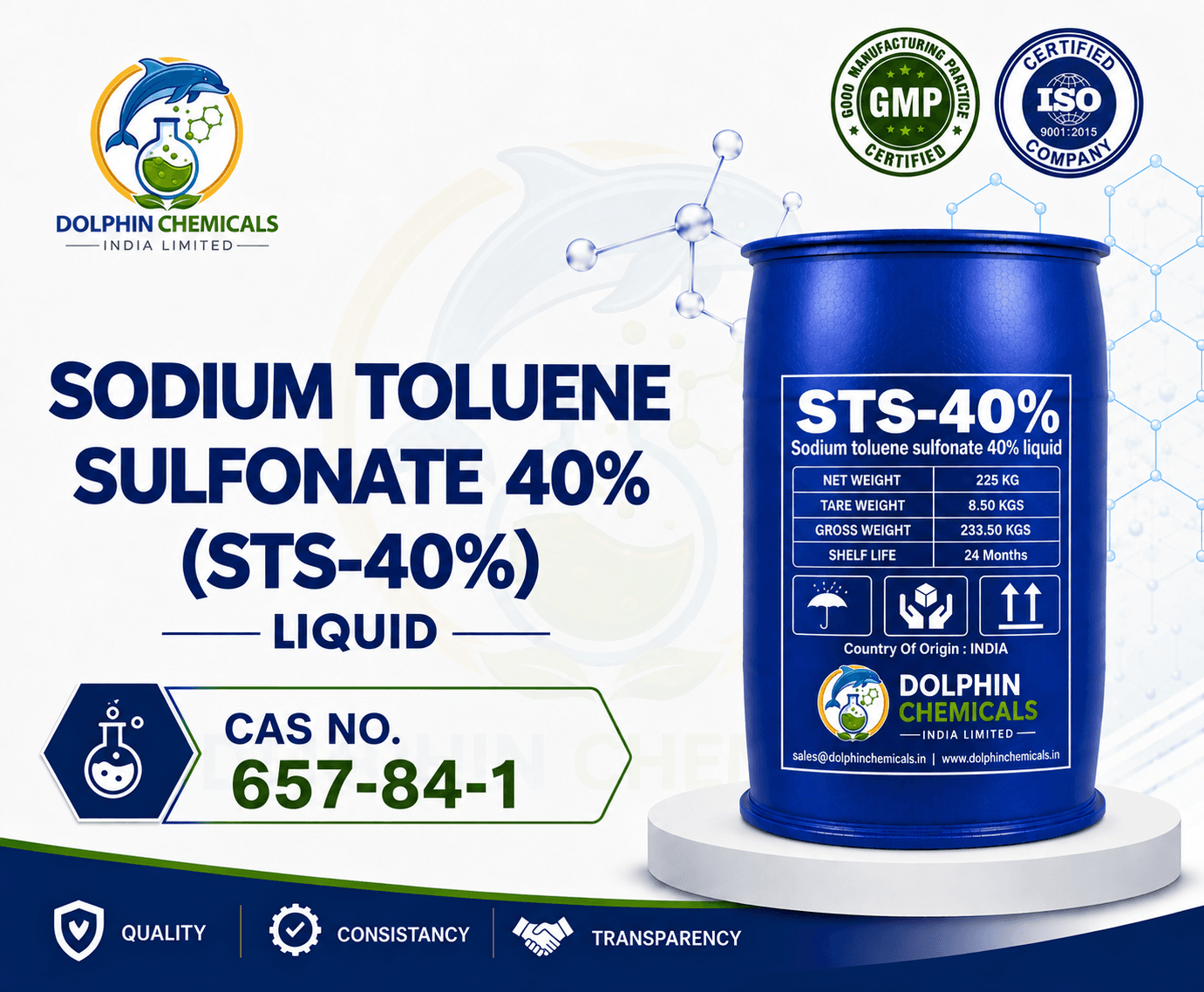 Sodium Toluene Sulfonate 40% (STS-40%)