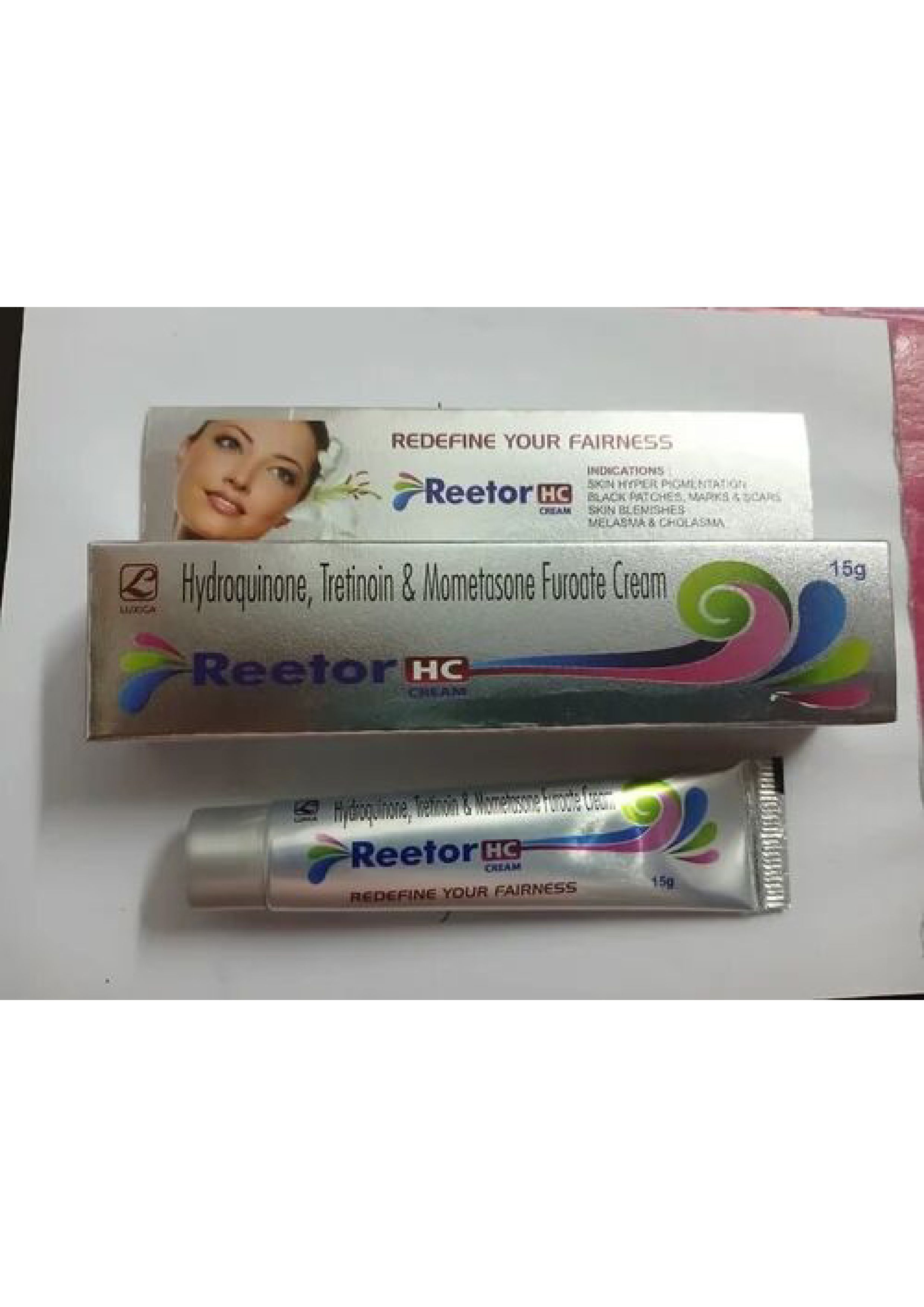 Reetor HC (Hydroquinone Tretinoin Momentasone)