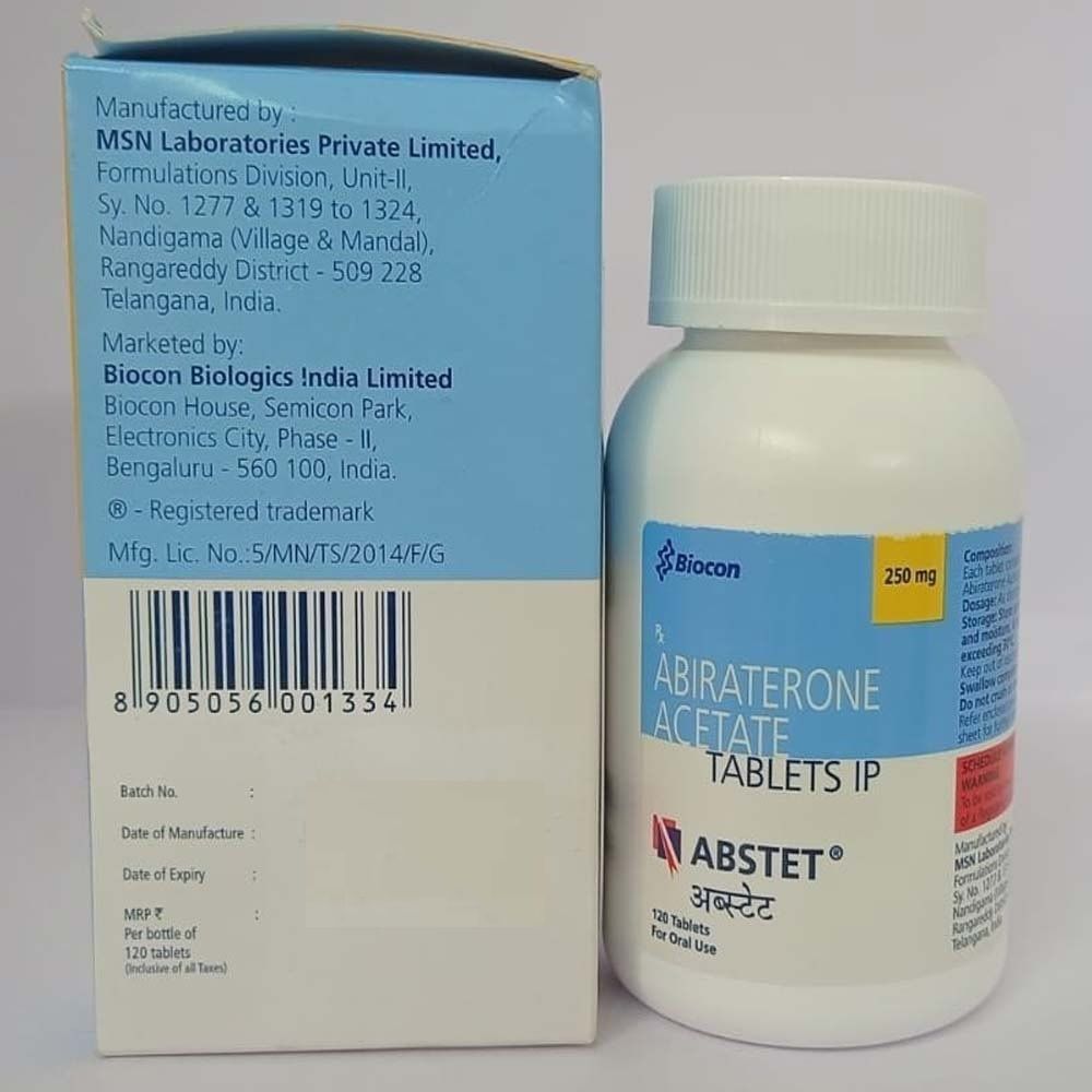 Abstet (Abiraterone Acetate) - Abiraterone Acetate 250