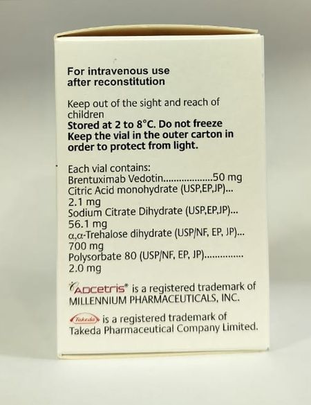 Adcetris (Brentuximab Vedotin) - Brentuximab Vedotin 50mg