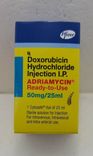 Adriamycin (Doxorubicin Hydrochloride) - Doxorubicin Hydrochloride 50mg/25ml