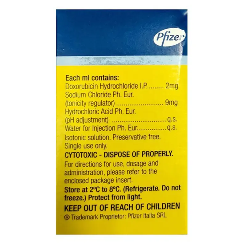 Adriamycin (Doxorubicin Hydrochloride) - Doxorubicin Hydrochloride 50mg/25ml