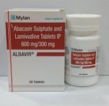 Albavir (Abacavir Sulphate Lamivudine) - Abacavir Sulphate 600 Lamivudine 300