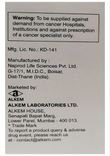 Alrubicin (Epirubicin Hcl) - Epirubicin Hcl 100mg