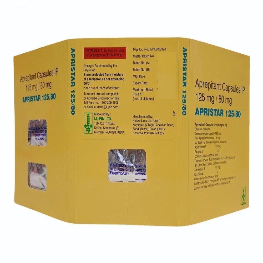 Apristar (Aprepitant) - Aprepitant 125/80