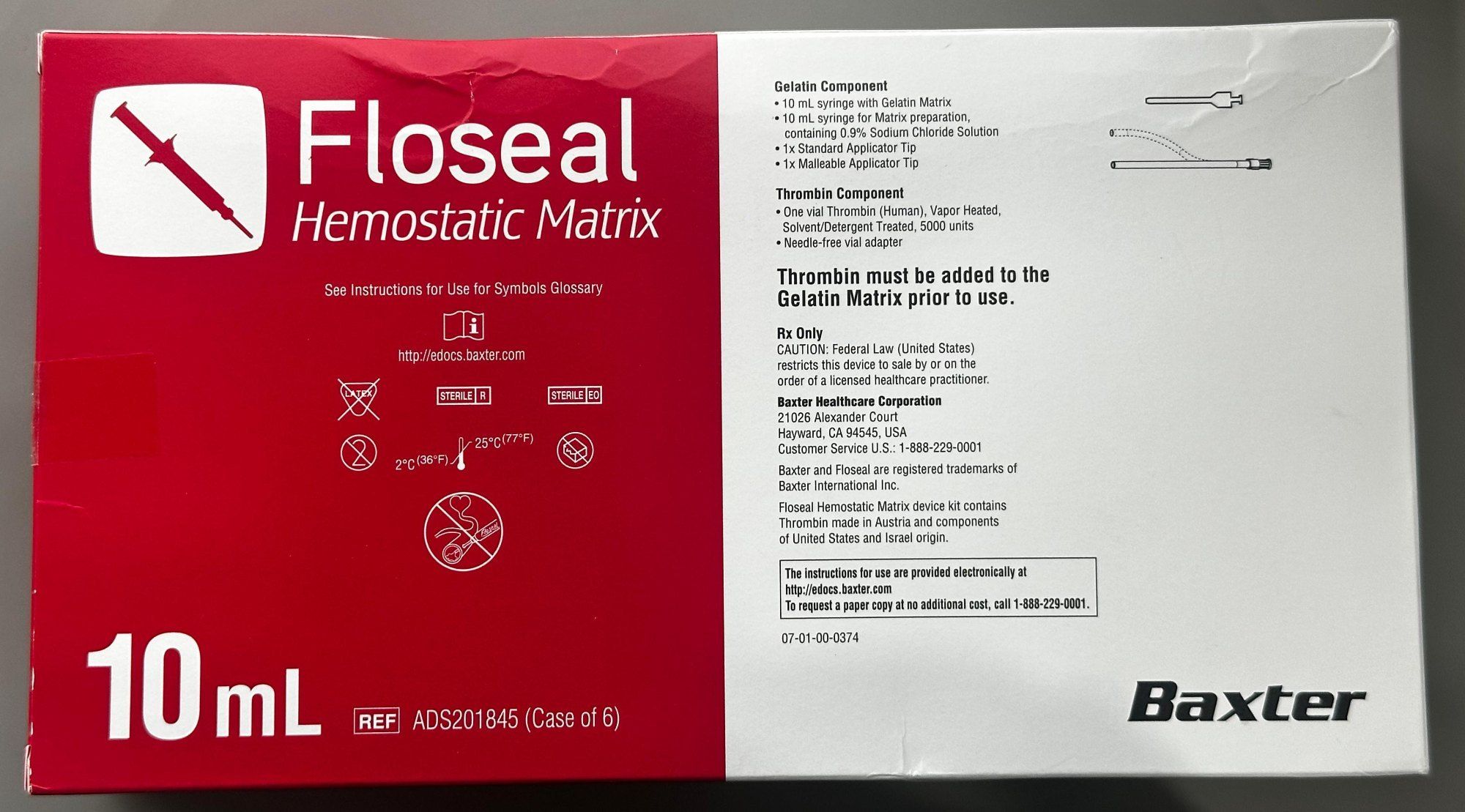 Floseal (Hemostatic Matrix) - Hemostatic Matrix
