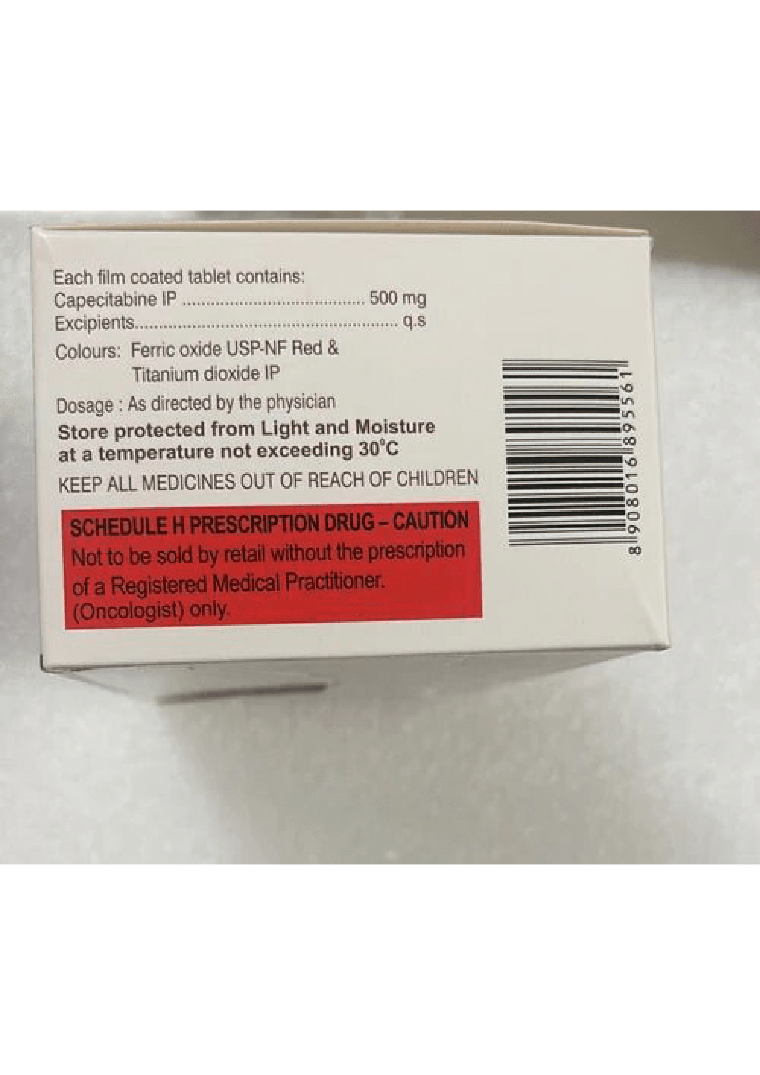 Capetero (Capecitabine) - Capecitabine 500mg