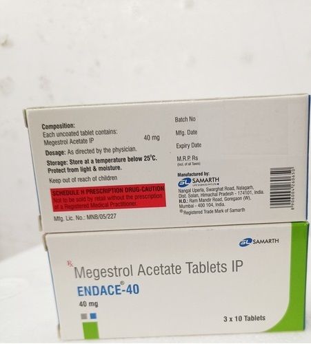 Endace (Megestrol Acetate) - Megestrol Acetate 40mg