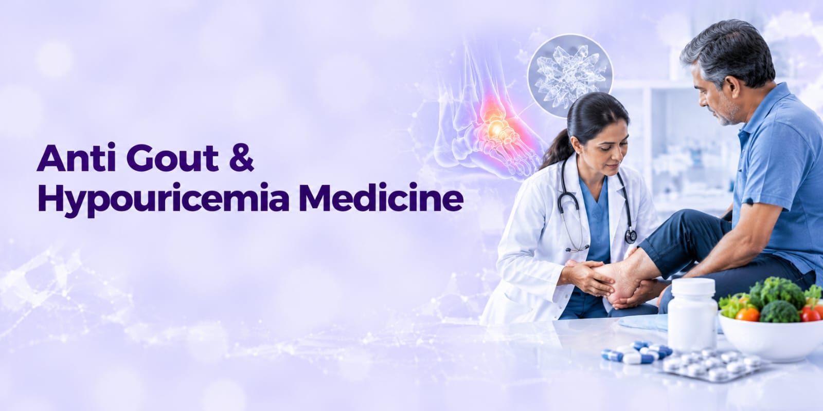 Anti Gout and Hypouricemia Medicine
