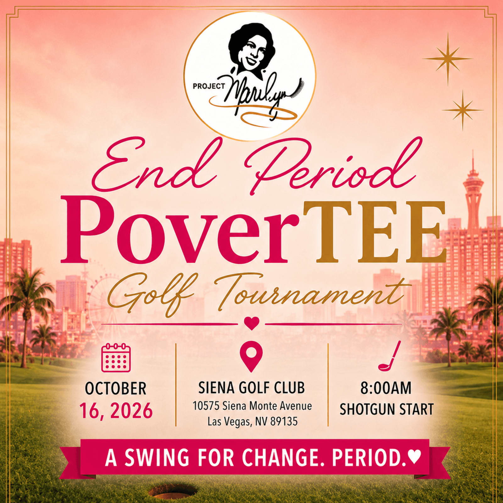 End Period PoverTEE Golf Tournament!