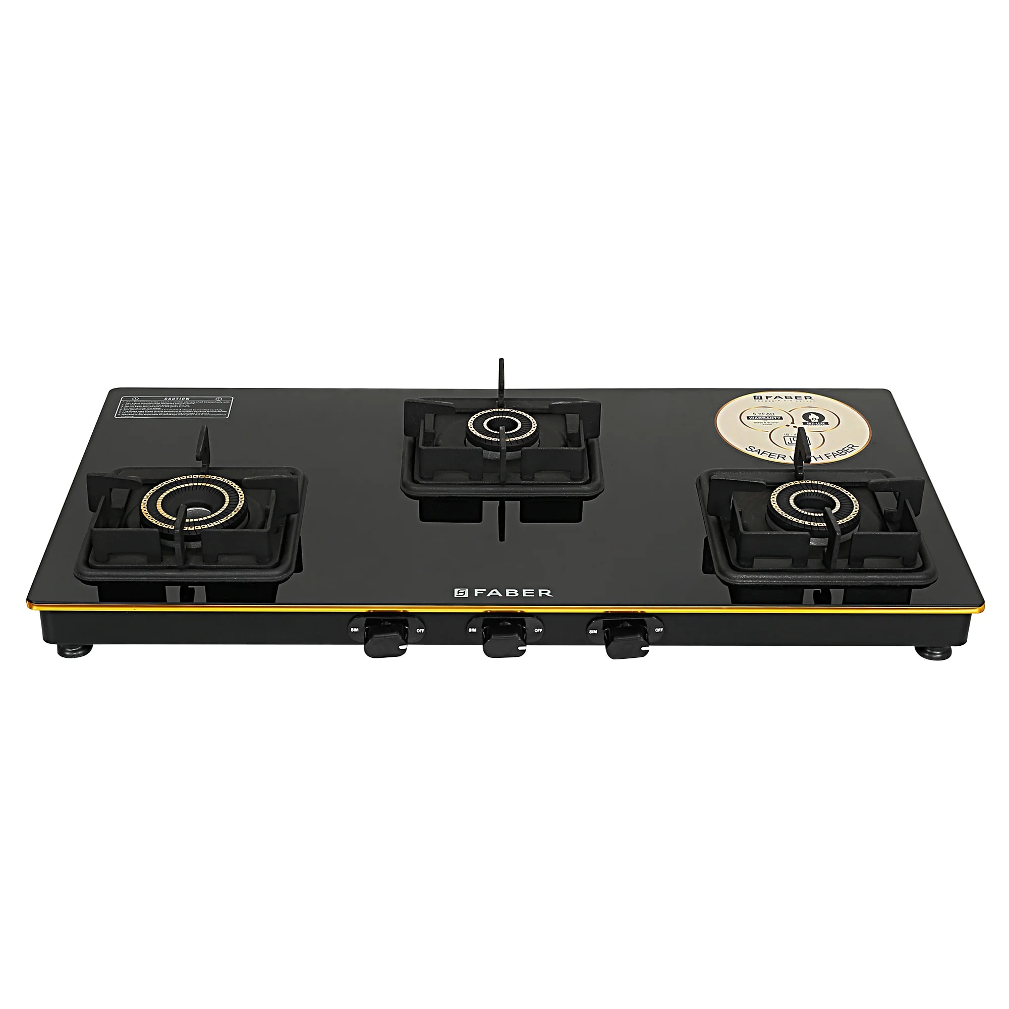 Faber Faber HOB COOKTOP PRINCE PLUS 3BB BK