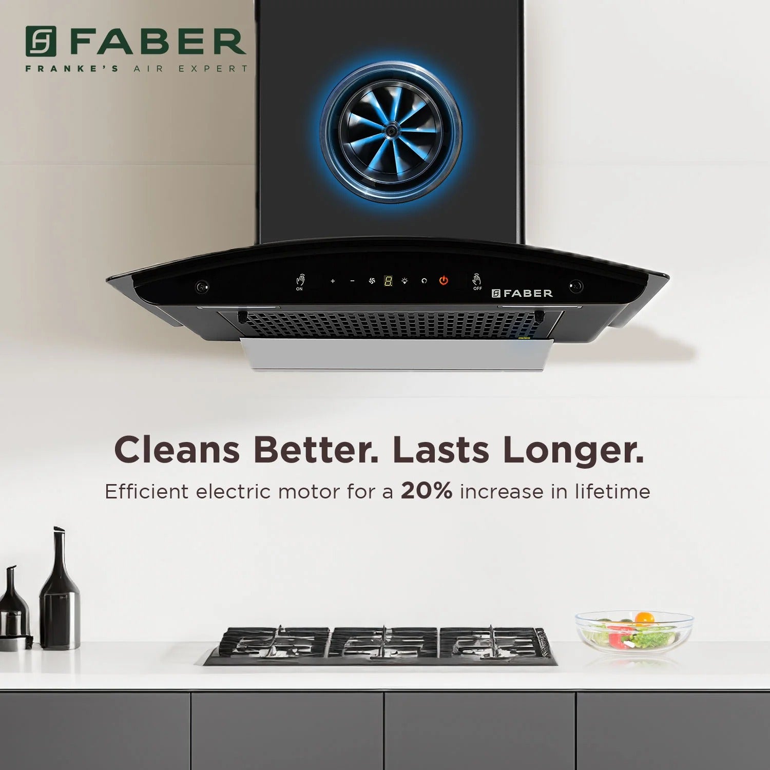 Faber India HOOD MYSTIC HC SC FL BK IN 60