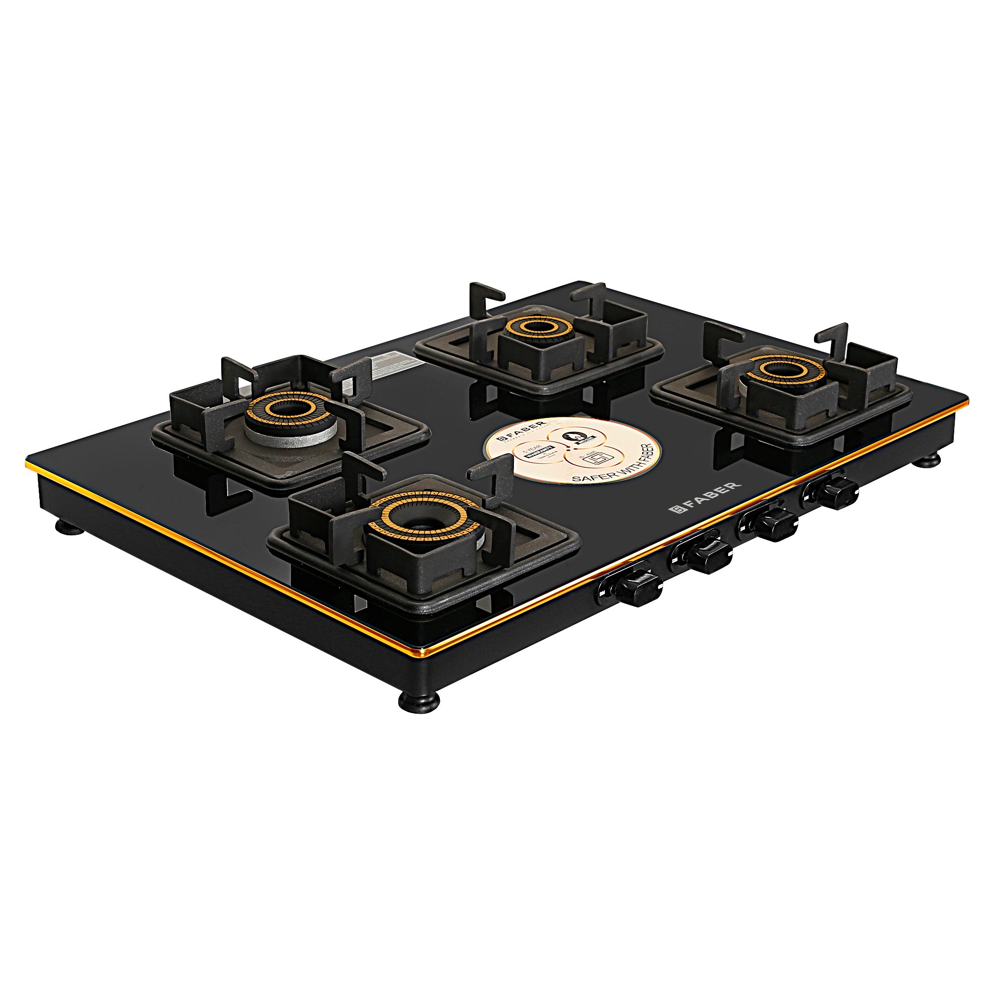 Faber India HOB COOKTOP PRINCE PLUS 4BB BK