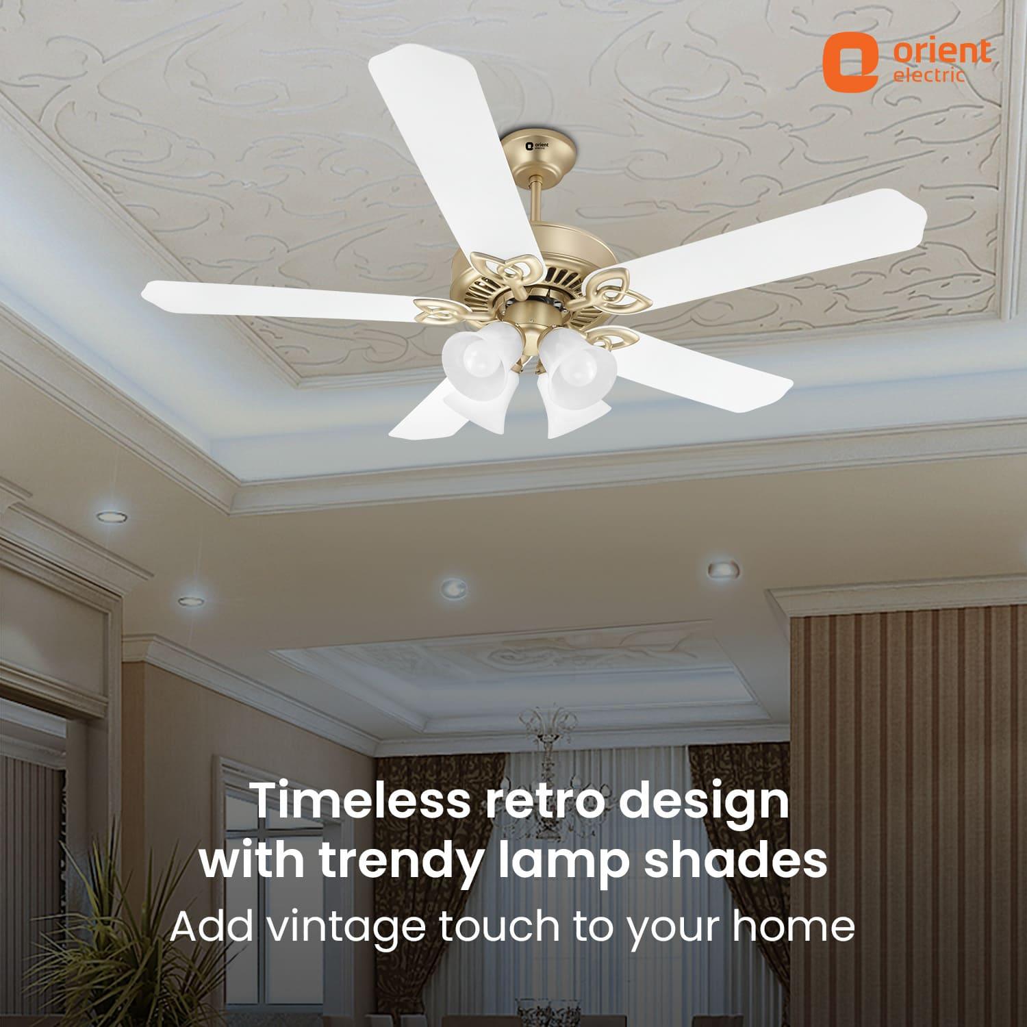 Orient Electric Subaris Underlight Premium Ceiling Fan with Remote | 2-year Warranty