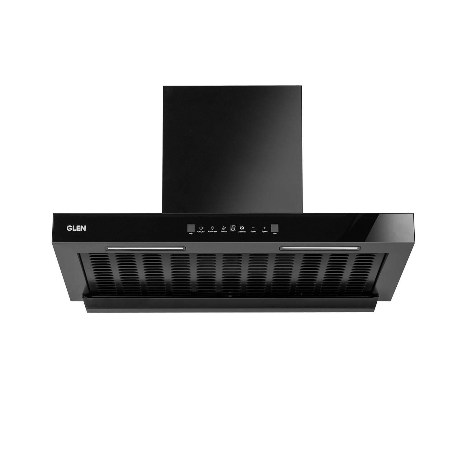 Glen India Auto Clean Filterless Slim Chimney with Inverter Technology, BLDC Motor 1400 m3/h - 60/76/90cm (CH6052SLBLDCB)