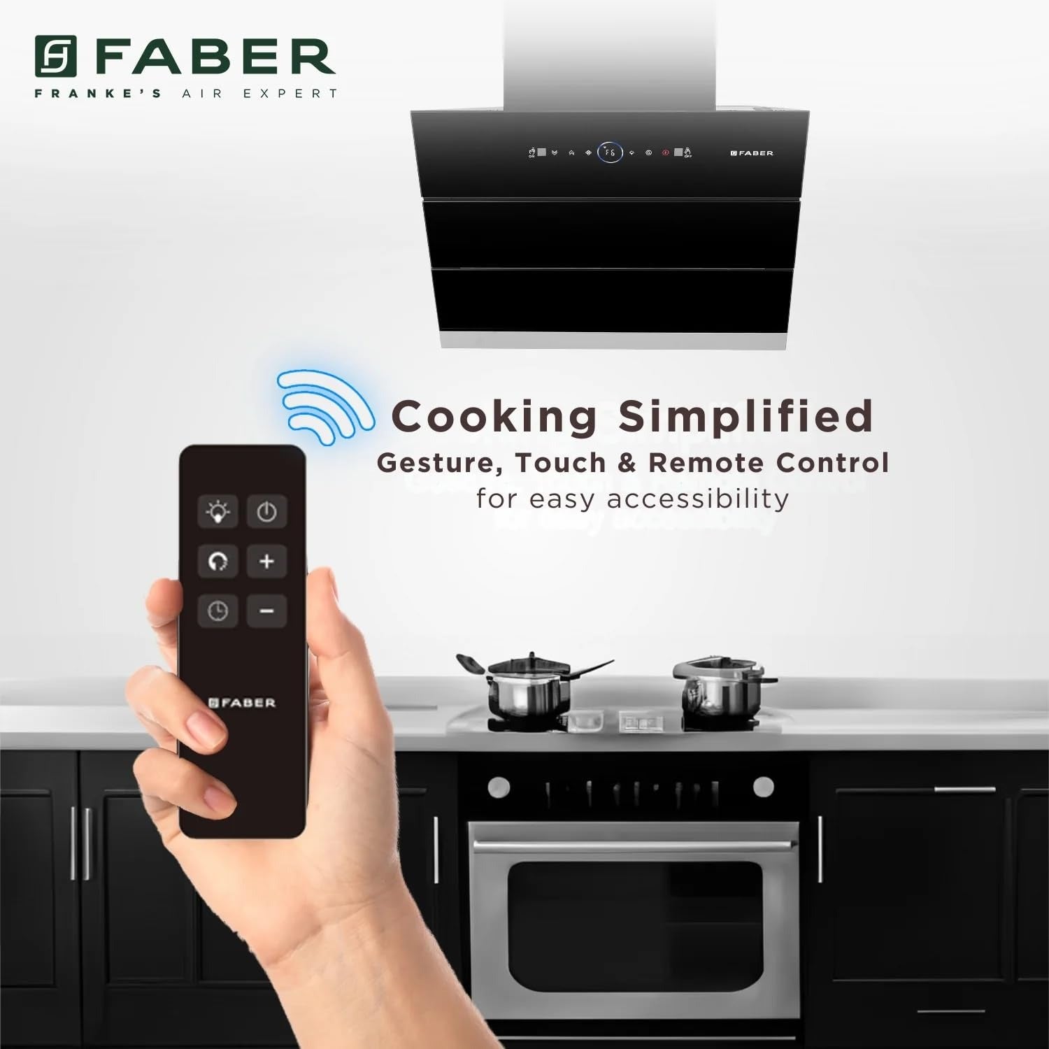 Faber India HOOD COMET FL HC SC BK IN 60