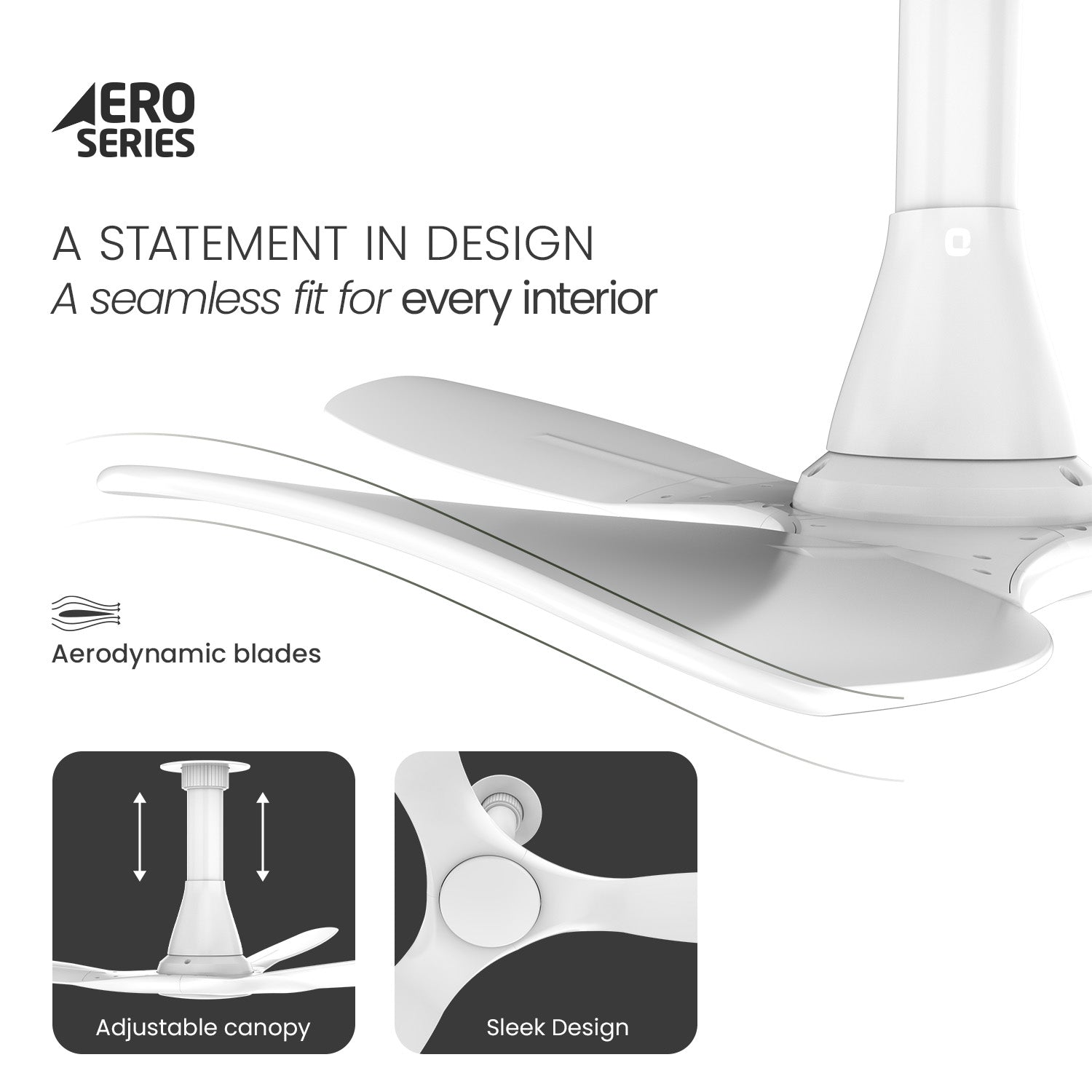 Orient Electric Aerosleek 5 Star Rated Premium BLDC Fan with Remote