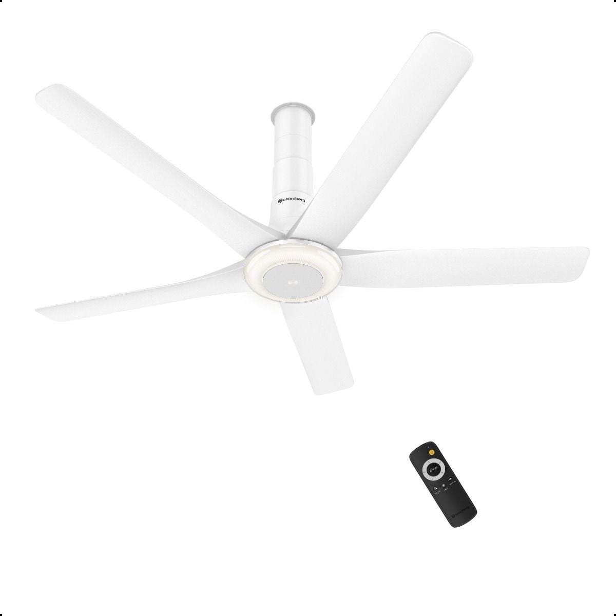 Atomberg Emperion Magna Smart 1280mm BLDC Ceiling Fan | Newly Launched | Remote Operated | BEE 5 star rated | Advance Air+ Technology | Silent Operation | 12W LED Underlight | 3+2* Year Warranty