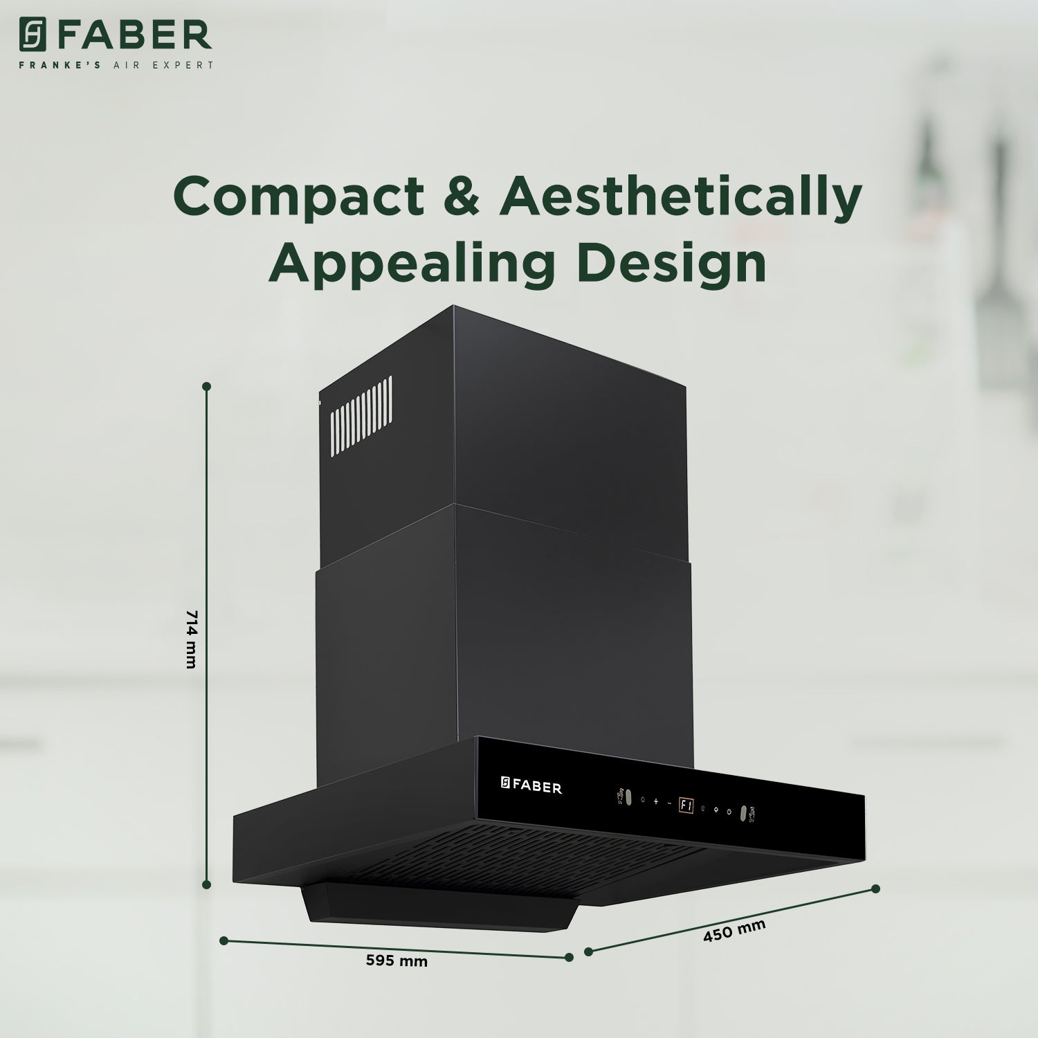 Faber India HOOD SIGMA BLDC HC SC BK 60