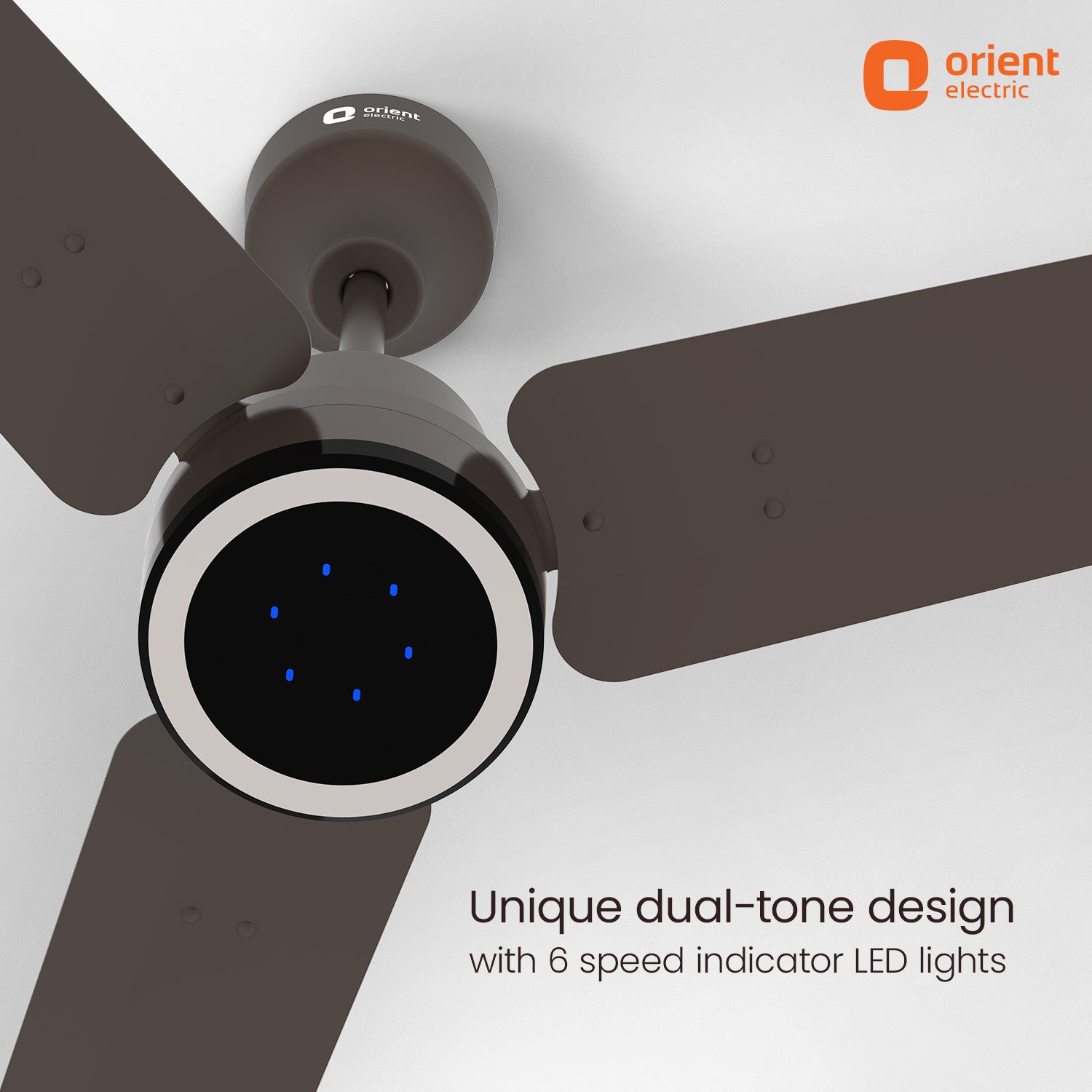 Orient Electric Ecotech Prime CX 5 Star BLDC Ceiling Fan with LED Indicator Light