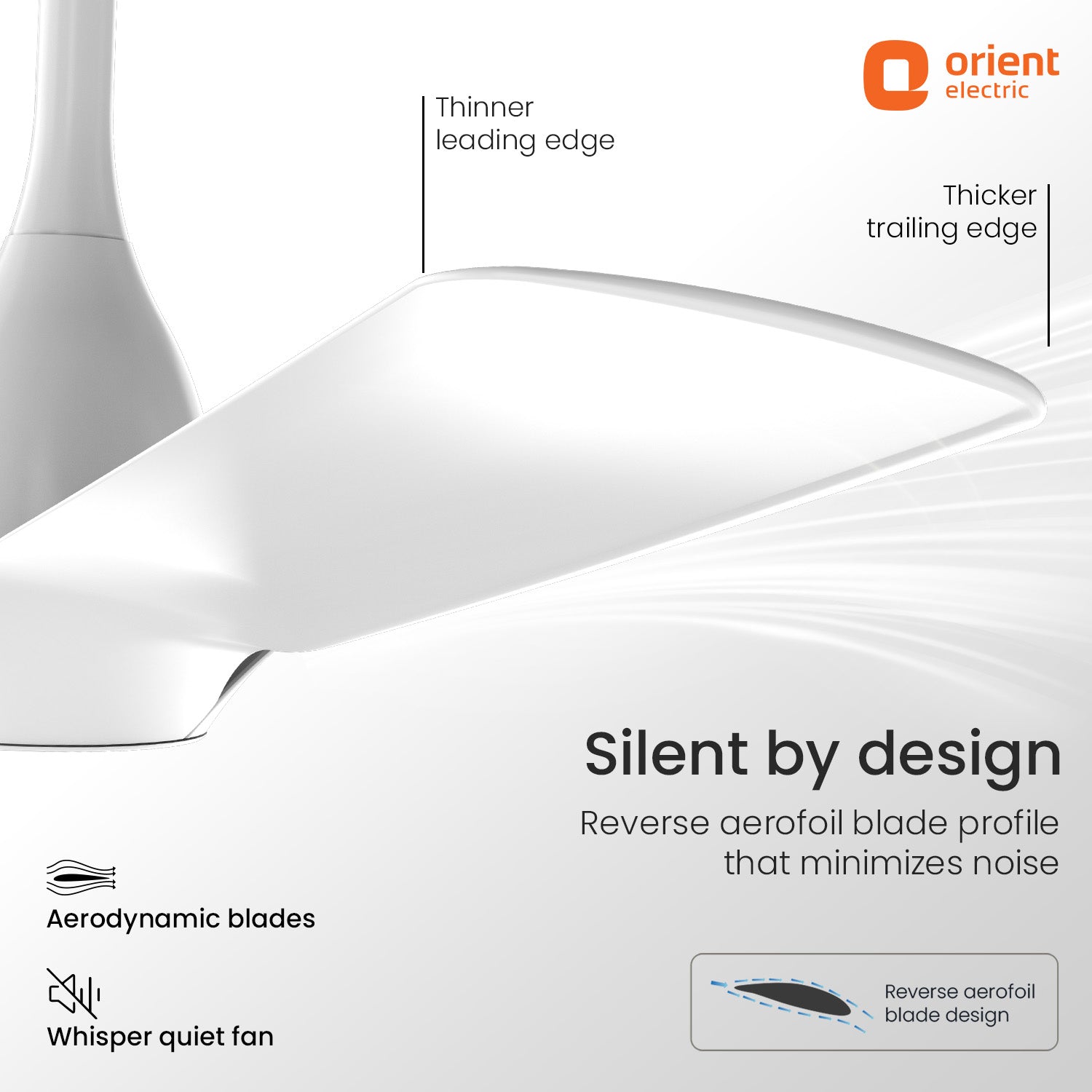 Orient Electric Aerosilent BLDC Pro Ceiling Fan with Remote