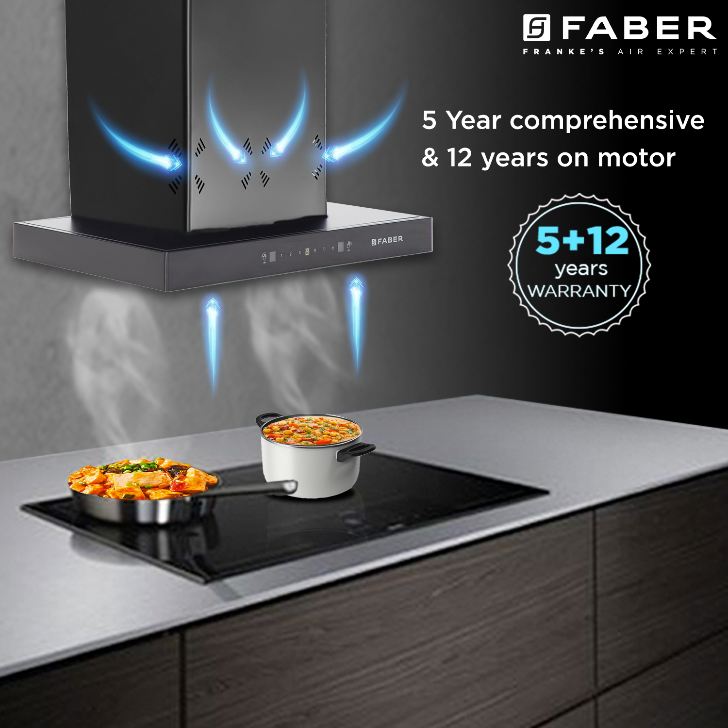 Faber India HOOD CYGNUS IN 3D HC SC FL BK 60