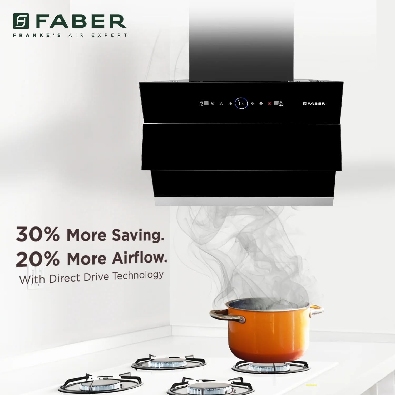 Faber India HOOD COMET FL HC SC BK IN 60