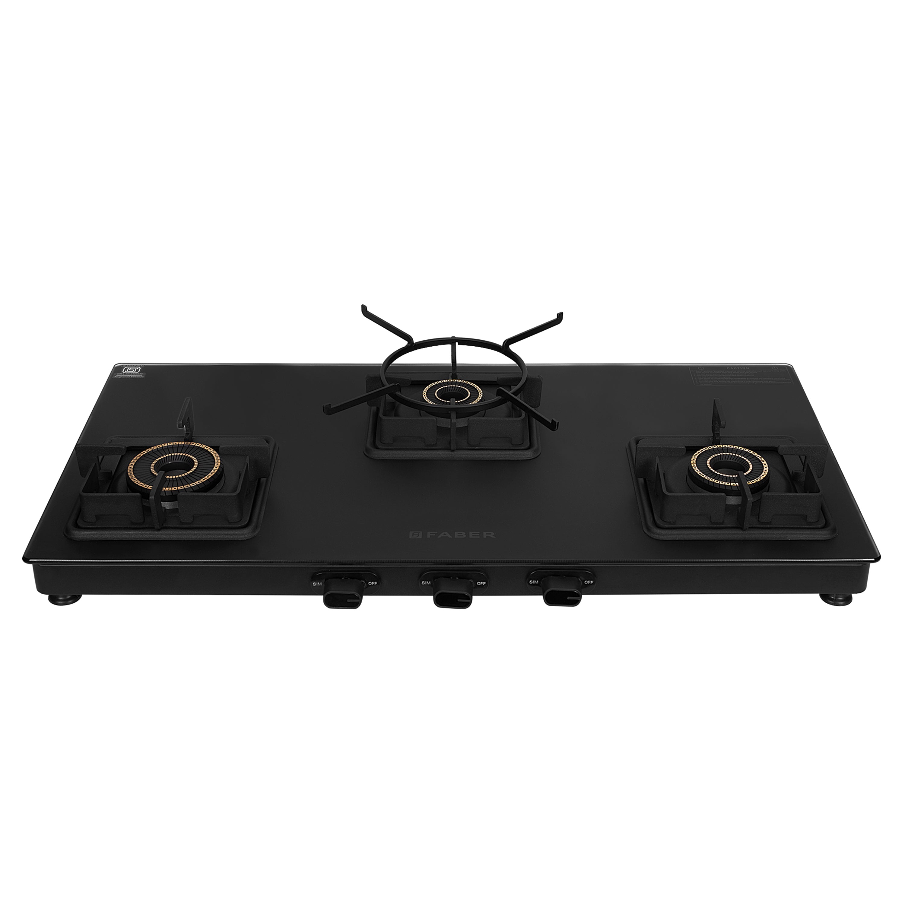 Faber India COOKTOP BLOSSOM 3BB BK CI