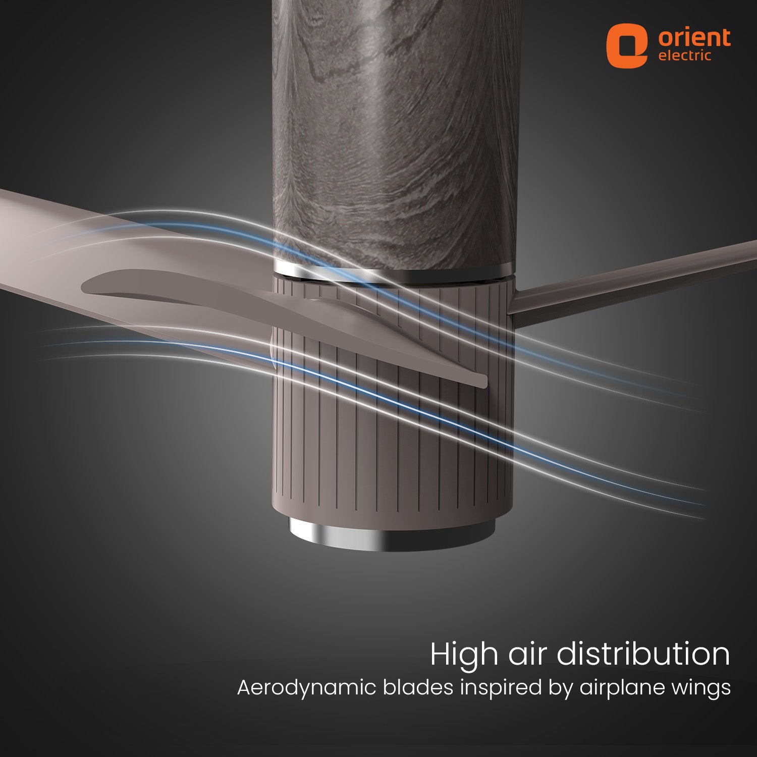 orientelectric Aeroslim IoT Remote Fan with Light | 5-Year Warranty