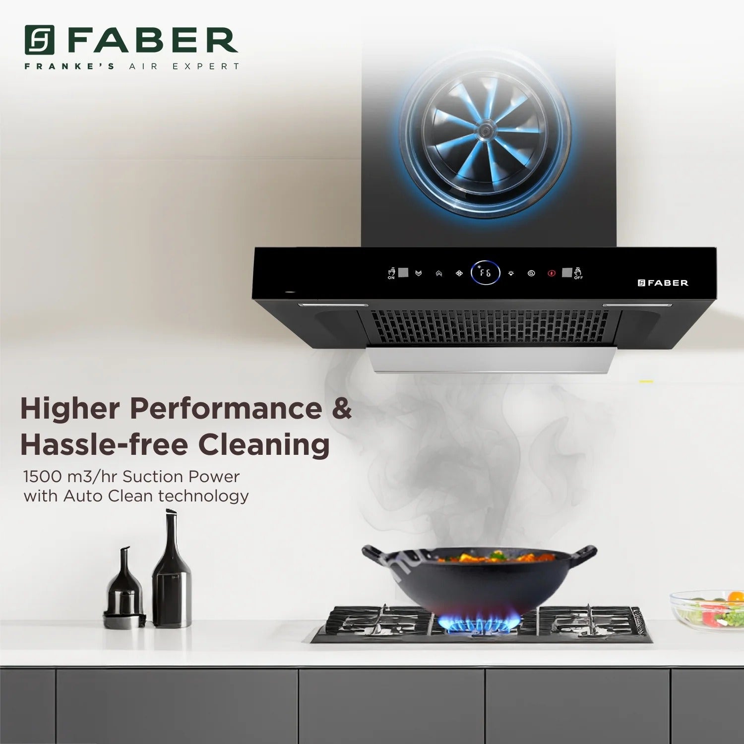 Faber India HOOD DAZZLE HC SC FL BK IN 60