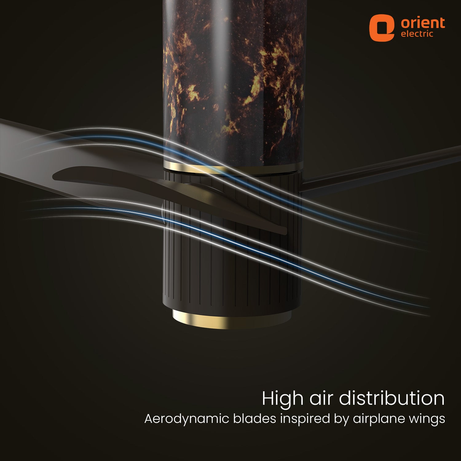 orientelectric Aeroslim IoT Remote Fan with Light | 5-Year Warranty