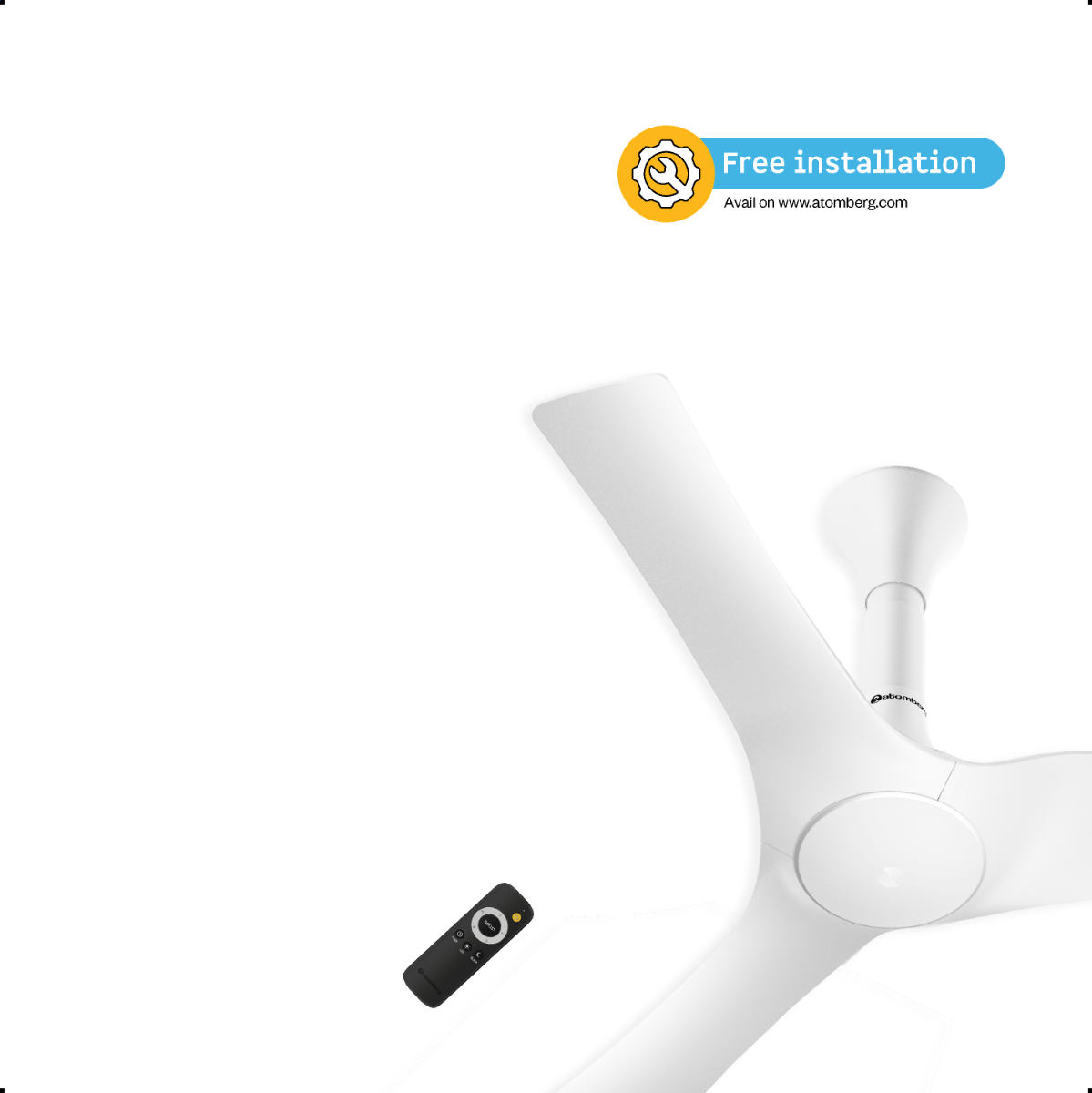 Buy Atomberg Aris Ceiling Fan Online With Extended Warranty